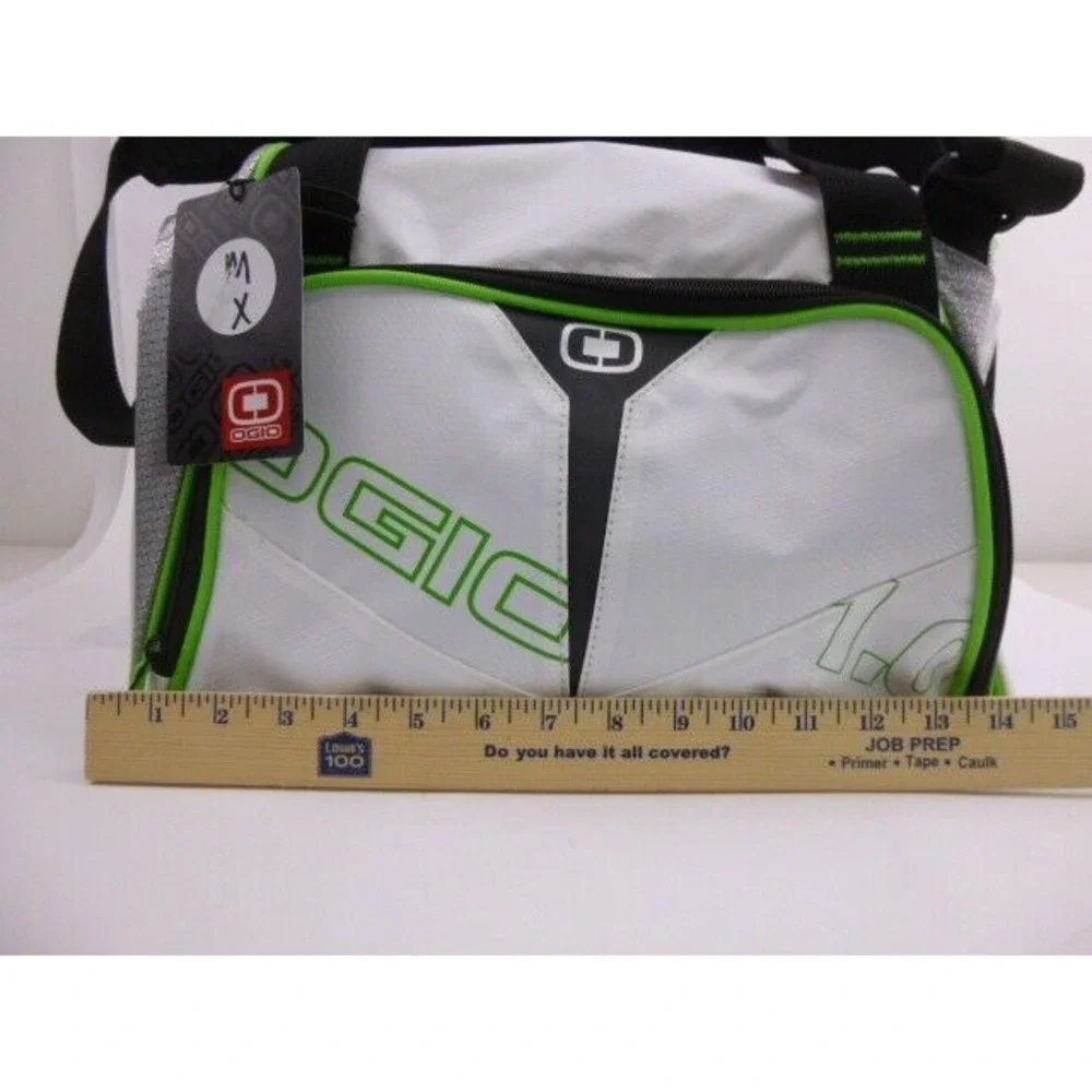 OGIO Endurance 1.0 White Silver Sport Gym Water Resistant Duffle Bag